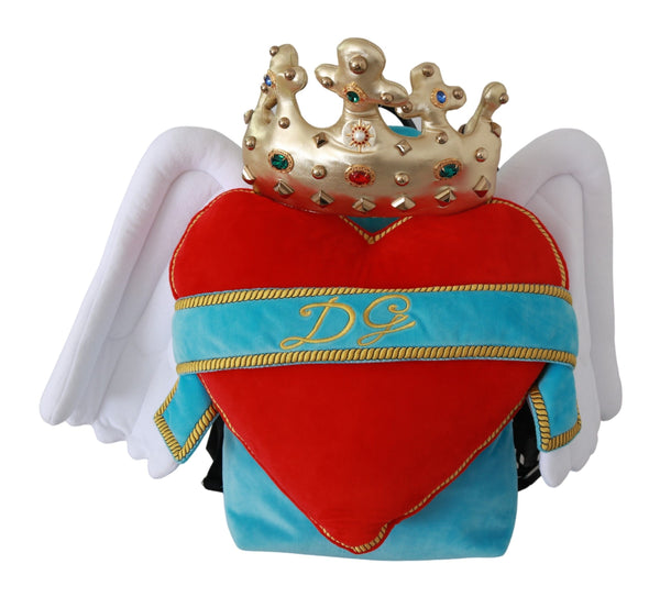 Jeweled Heart Wings Backpack