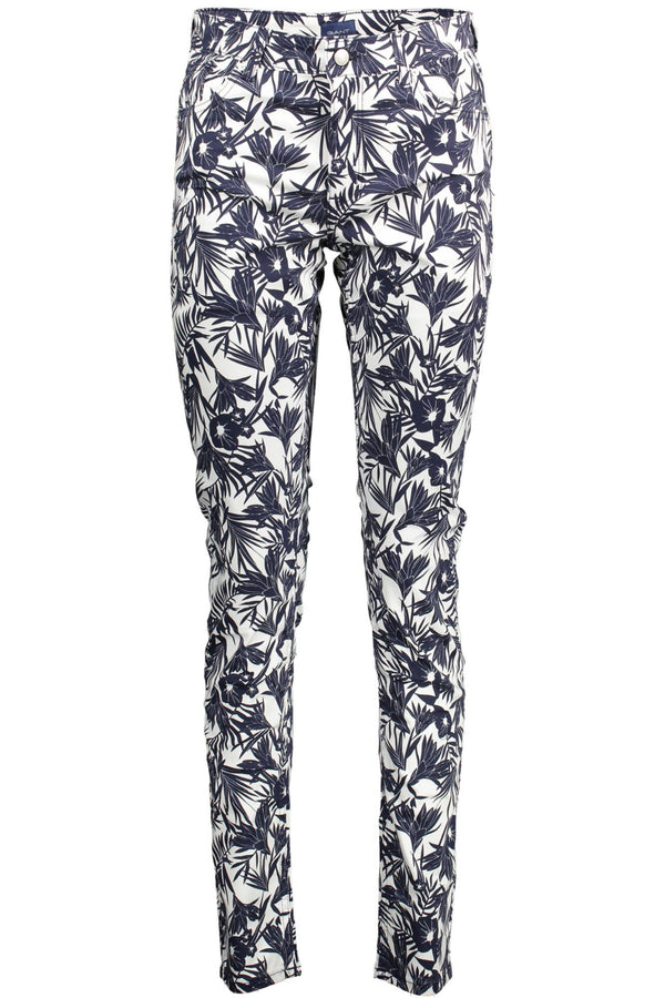 Chic Slim-Fit Organic Cotton Trousers