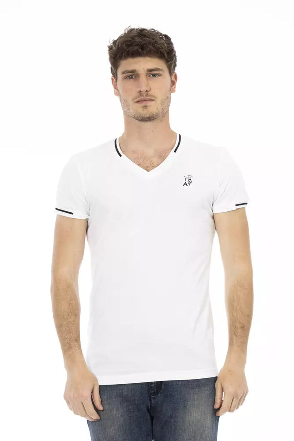 White Cotton Men TShirt