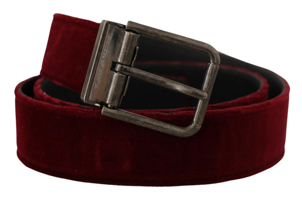 Velvet Maroon Elegance Belt