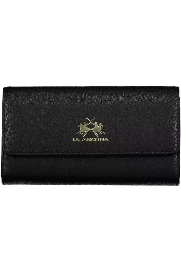 Black Polyethylene Women Wallet