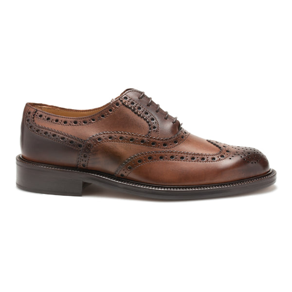 Authentic Full Brogue Leather Dress Shoes