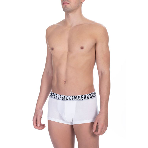 White Cotton Men's Trunk Underwear