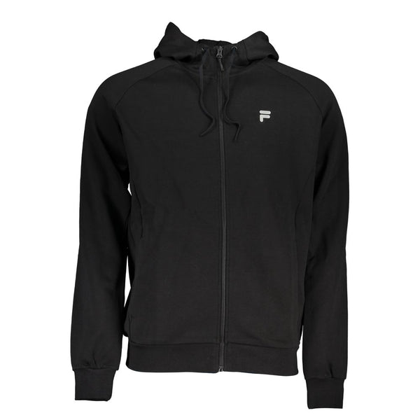 Sleek Hooded Zip-Up Sweatshirt