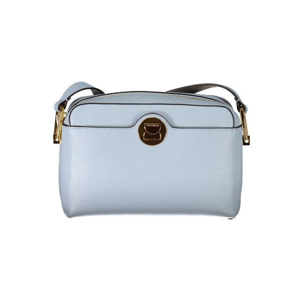 Light Blue Leather Handbag