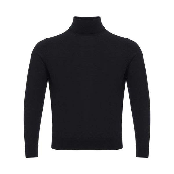 Italian Cashmere Luxury Black Sweater