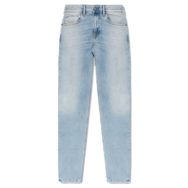 Light Blue Cotton Jeans & Pant