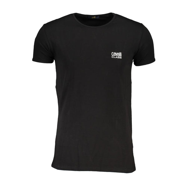 Black Cotton T-Shirt