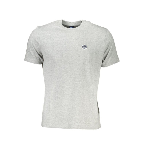 Gray Cotton T-Shirt