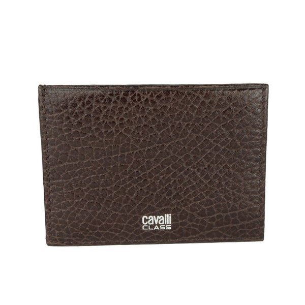 Chic Calfskin Leather Card Holder