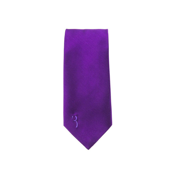 Purple Sisal Men Tie