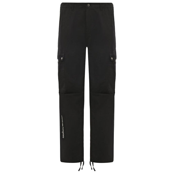 Black Cotton Jeans & Pant