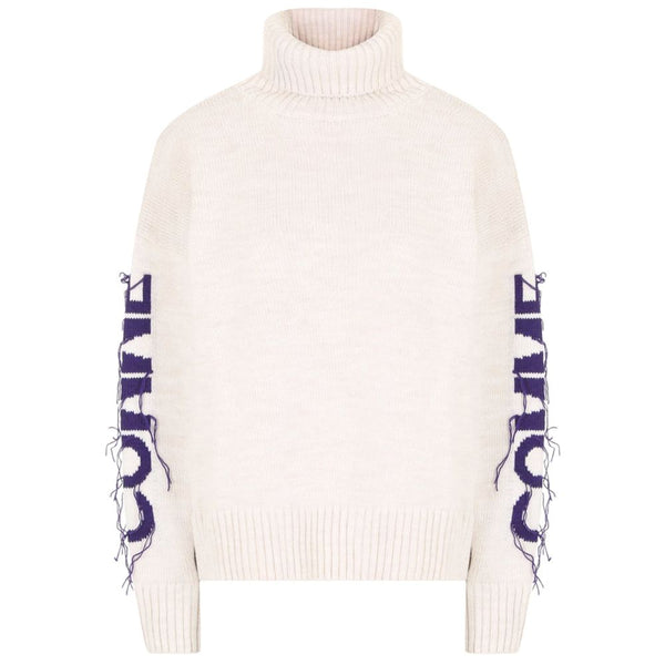 Beige Acrylic Sweater