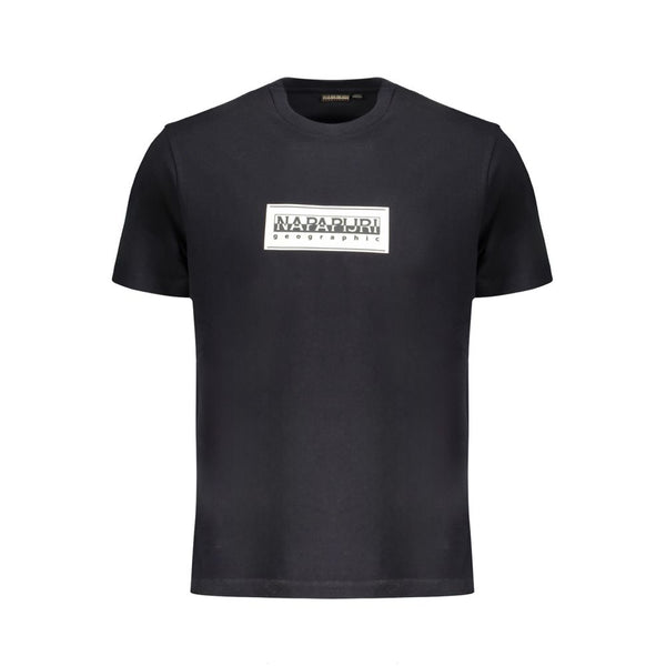 Black Cotton T-Shirt