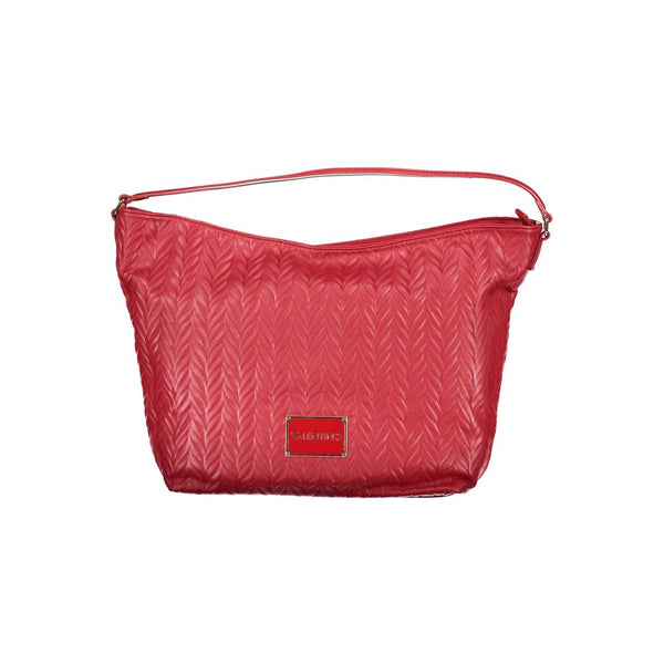 Red Polyethylene Handbag