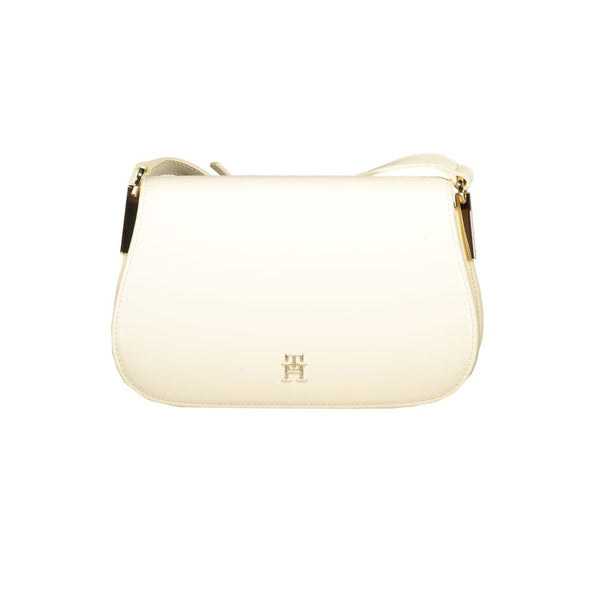 Beige Polyethylene Handbag