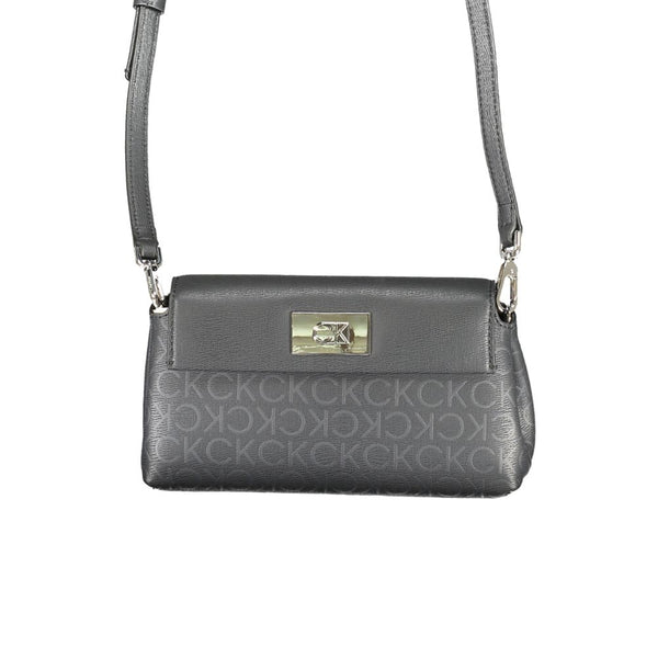 Black Polyester Handbag