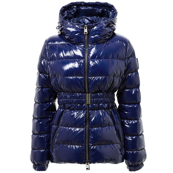 Blue Polyamide Jackets & Coat