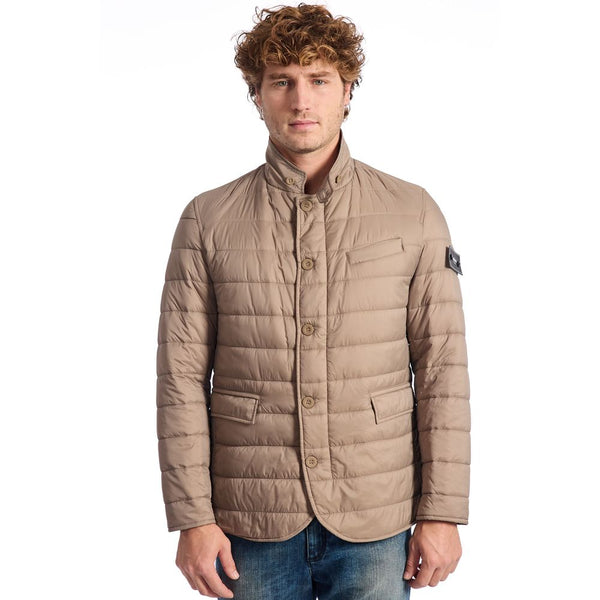 Beige Polyester Jacket