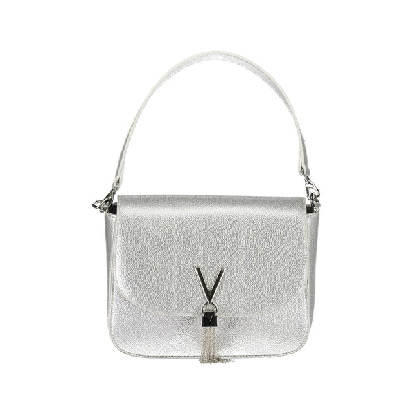 Silver Polyethylene Handbag