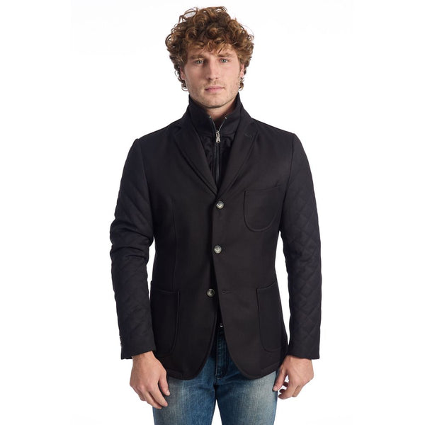 Black Viscose Jacket