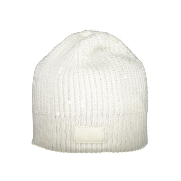 White Polyester Hat