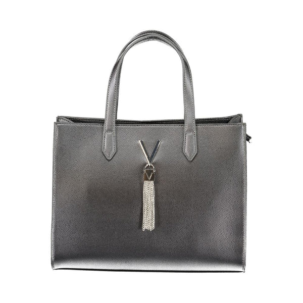 Gray Polyethylene Handbag