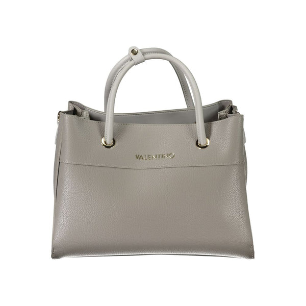 Gray Polyethylene Handbag