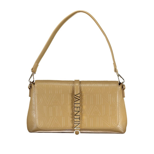 Beige Polyethylene Handbag