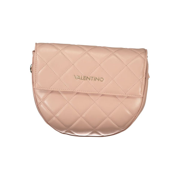 Pink Polyethylene Handbag