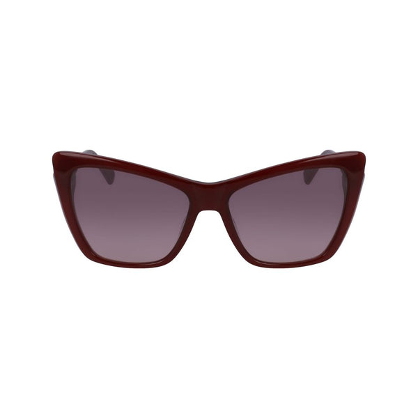 Red Acetate Sunglasses