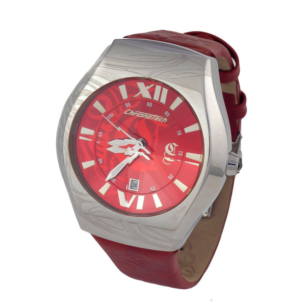 Red Leather Watch