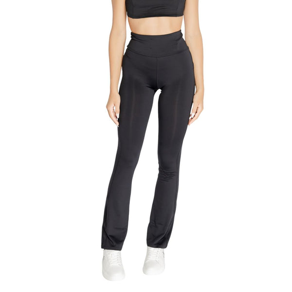 Black Elastane Jeans & Pant