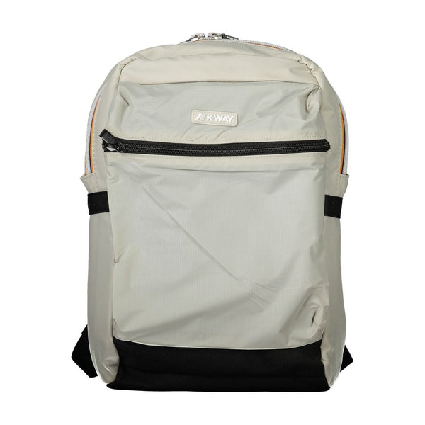 Gray Polyamide Backpack