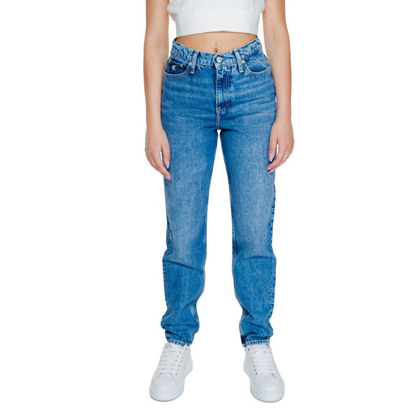 Blue Cotton Jeans & Pant