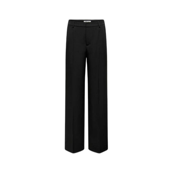 Black Polyester Jeans & Pant