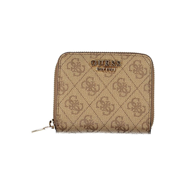 Beige Polyethylene Wallet