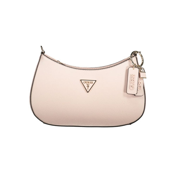 Pink Polyethylene Handbag