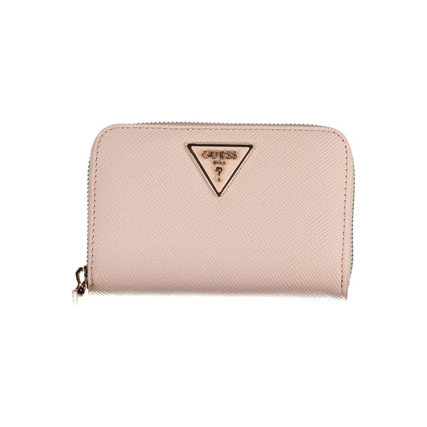 Pink Polyethylene Wallet