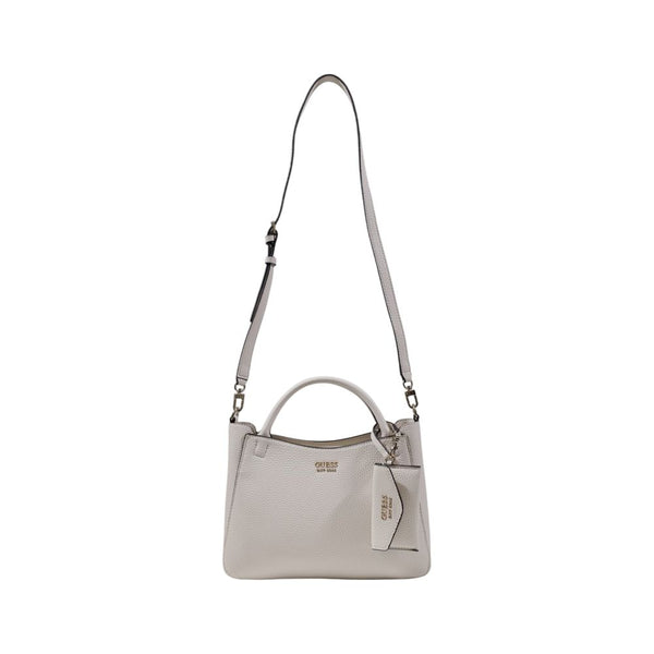 Cream Polyethylene Handbag