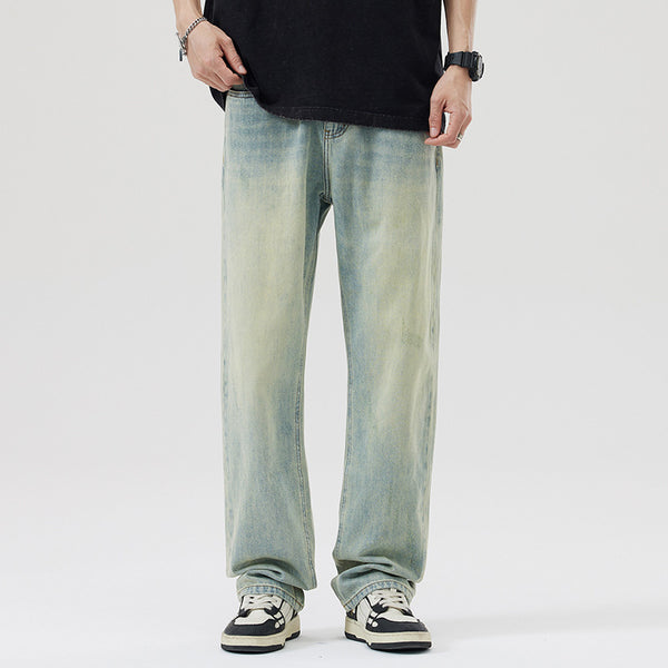 Plus Size Men's Summer New Thin Type Jeans