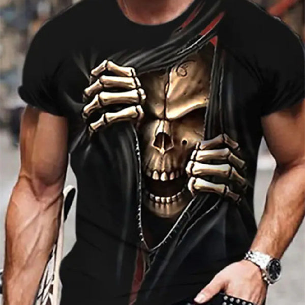Men's T-shirt Summer 3d Muscle Digital Printing