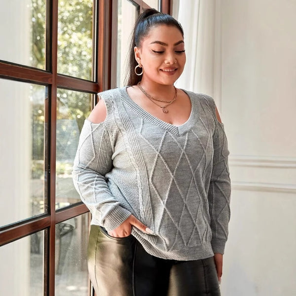 Large Size Women's Sweater