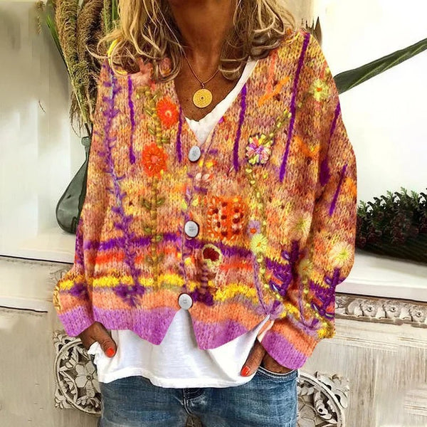 Printed Women's Sweater