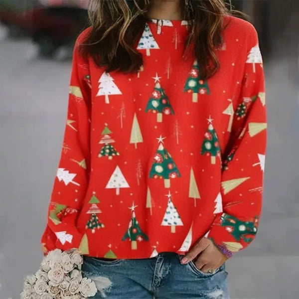Digital Printed Women's Sweater