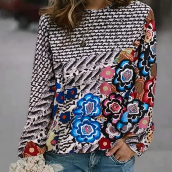 Digital Printed Women's Sweater